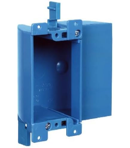 【中古品】Blue Box 1/400 JA8515 モヒカンブルー Carlon B117RSWR Single Gang Shallow Old Work Flanged Box